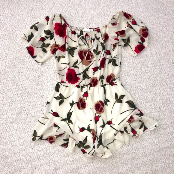 Free People Other - Floral Romper